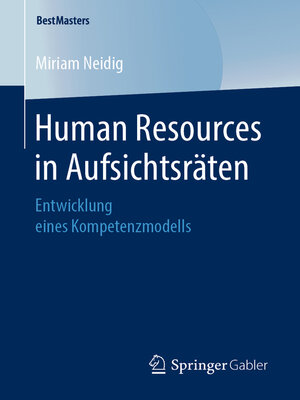 cover image of Human Resources in Aufsichtsräten